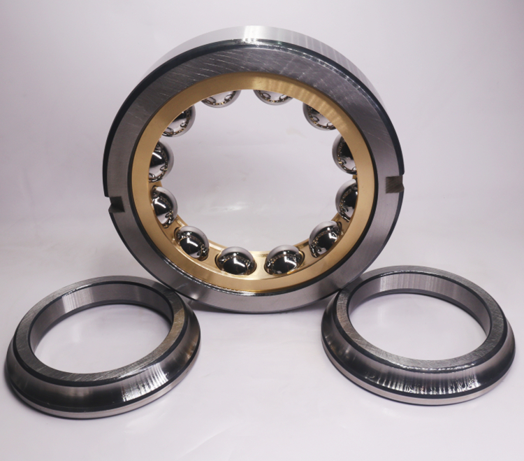 USMA QJ 217 224 234 N2MA/C3 Four-Point Contact Ball Bearing QJ217 QJ224 QJ234 Angular contact ball bearings supplier